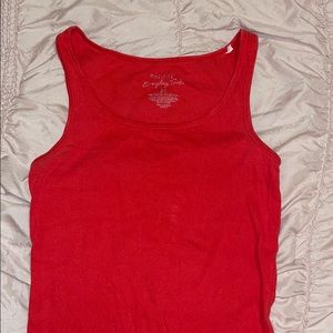 Sonoma Everyday Red Tank Top
